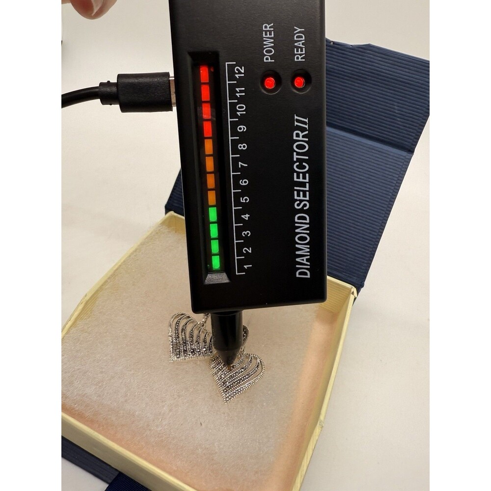 Vintage Heart Shaped Sterling Silver 925 & Marcasite Earrings Diamond Read Descr - Picture 6 of 12